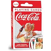 MasterPieces Family Games - Coca-Cola Vintage Pin-ups Playing Cards - Officially Licensed Playing Card Deck for Adults, Kids, and Family