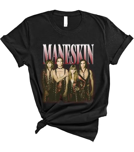 Amazon.com: Måneskin Pink Fisheye T-Shirt : Clothing, Shoes & Jewelry