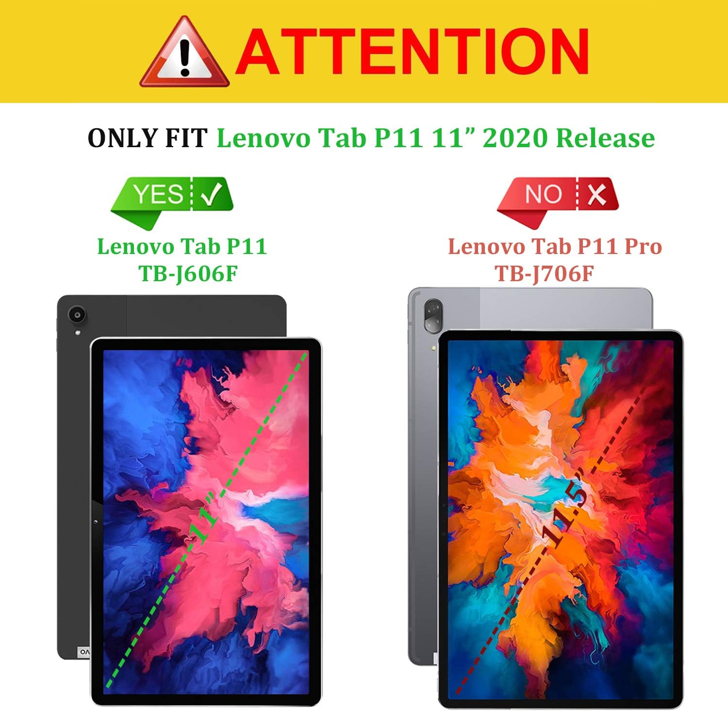 TTVie Case for Lenovo Tab P11 - Image 3