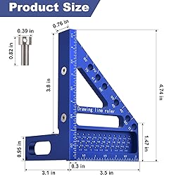 3D Multi-Angle Carpenter Square Hole Scribing