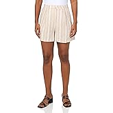 BCBG New York Womens Pleated Shorts with Belt Loops