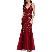 Adrianna Papell Vestido De Malla Con Cuentas Para Mujer, Azul Peri, 4
