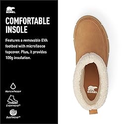 SOREL EXPLORER III SLIP-ON COZY WP - Tawny