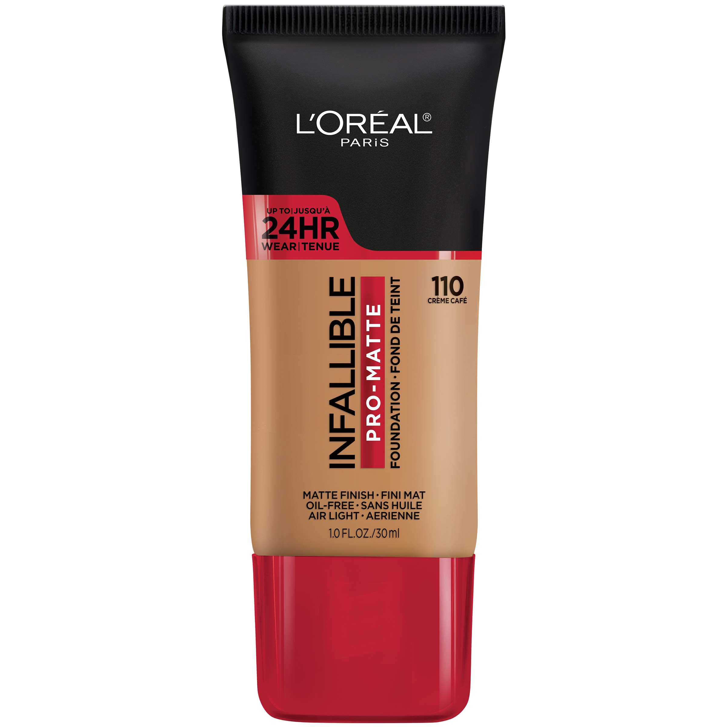 L'Oreal Paris Cosmetics Infallible Pro-Matte Foundation Makeup - Creme Cafe
