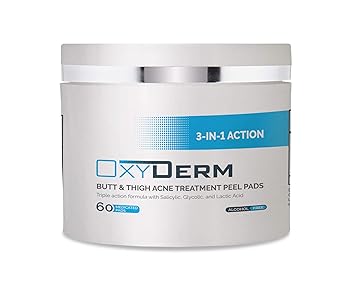 Amazon Com Butt Thigh Acne Treatment Peel Pads Exfoliating