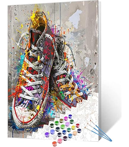 Amazon.com: Tucocoo Graffiti Headphones Paint by Numbers