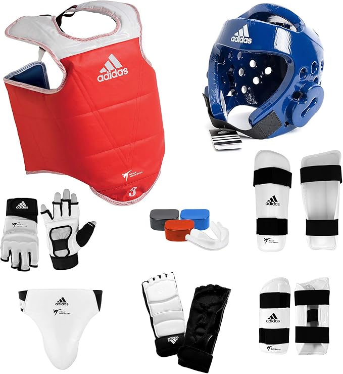 adidas taekwondo sparring gear set