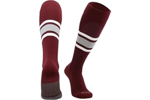MadSportsStuff Dugout 3 Stripe Baseball Socks Over the Calf Length Pattern E