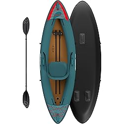 Retrospec Coaster 1 Person Inflatable Kayak, 220lb