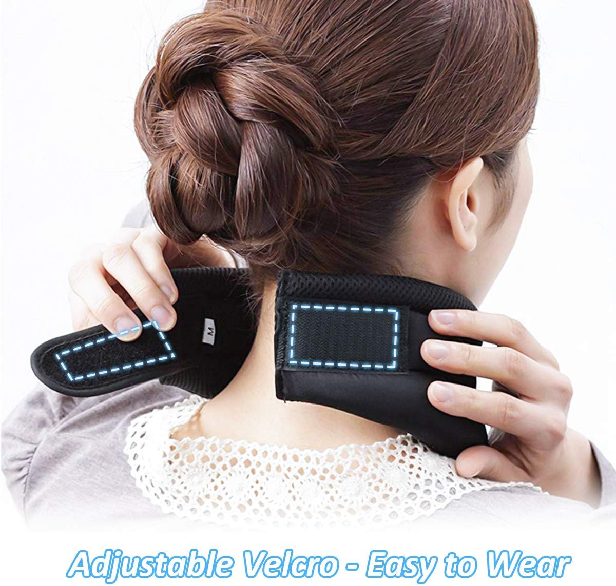 Neck Support Brace for Relieving Neck Pain & Pressure, Soft Foam Cervical Collar that Stabilizes Vertebrae - Image 5