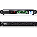 LED 10 Outlet Power Sequencer Conditioner, 3000W
