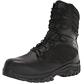 Bates Men's GX X2 Tall Side Zip Dryguard+ Carbon Nano Toe Military and Tactical Boot, Black, 11.5 X-Wide
