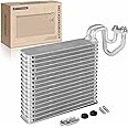 A-Premium A/C Evaporator Core Compatible with Acura EL 2001-2005 & Honda Civic 2001-2005, CR-V CRV 2002-2006, Element 2003-2011, with Pressing Plate