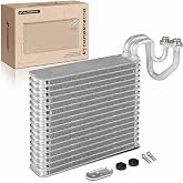 A-Premium Front AC Evaporator Core Compatible with Honda &amp; Acura | for Honda Civic 2001-2005, CR-V 2002-2006, Element 2003-2011 &amp; Acura EL 2001-2005, with Pressing Plate
