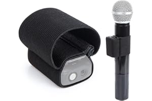 SUNMON Elastic Microphone Sleeve for DJI Mic 2, Upgraded Hand Microphone Elastic Sleeve for DJI Mic, Handheld Mic Sleeve for 