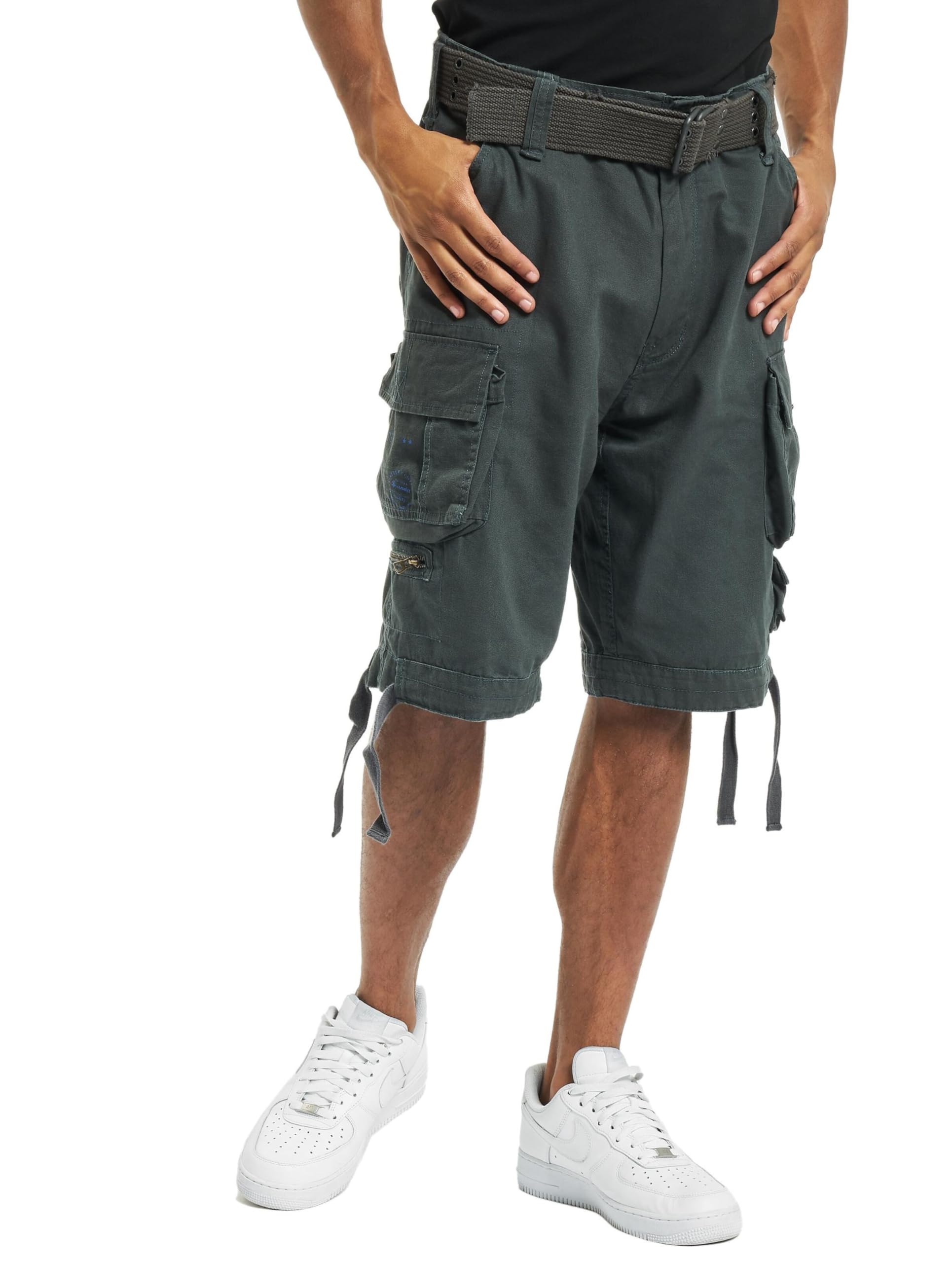 Herren Shorts Brandit - Gladiator Vintage Shorts Darkcamo - 2001/4, Grau, 7XL