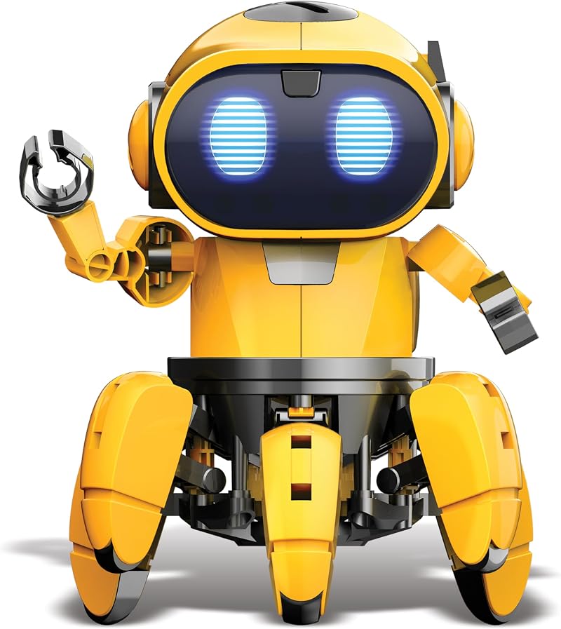 CONSTRUCT & CREATE Tobbie Self-Guiding AI Robot Kit 114 pcs STEM