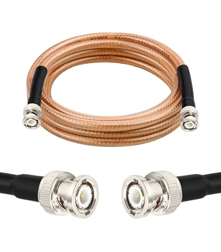 Amazon.com: Shure UA802 2-Feet UHF Coaxial Antenna Cable, BNC-BNC