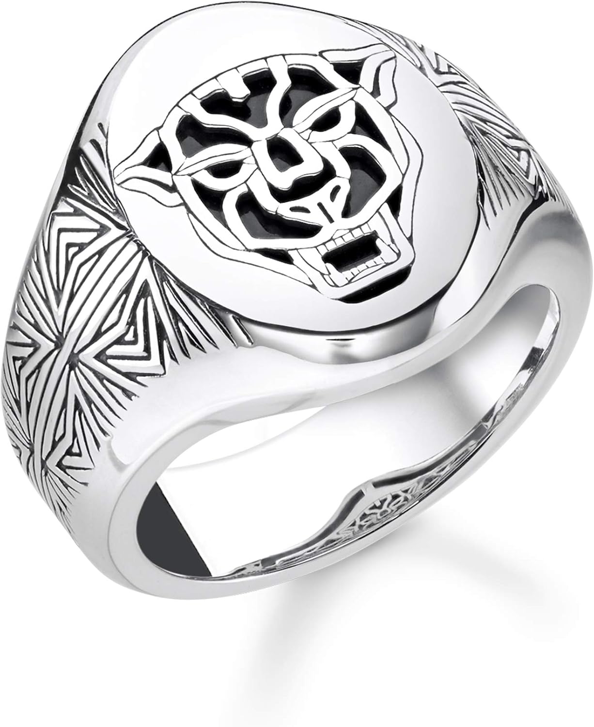 THOMAS SABO Men Silver Ring TR22736981148 Fashion