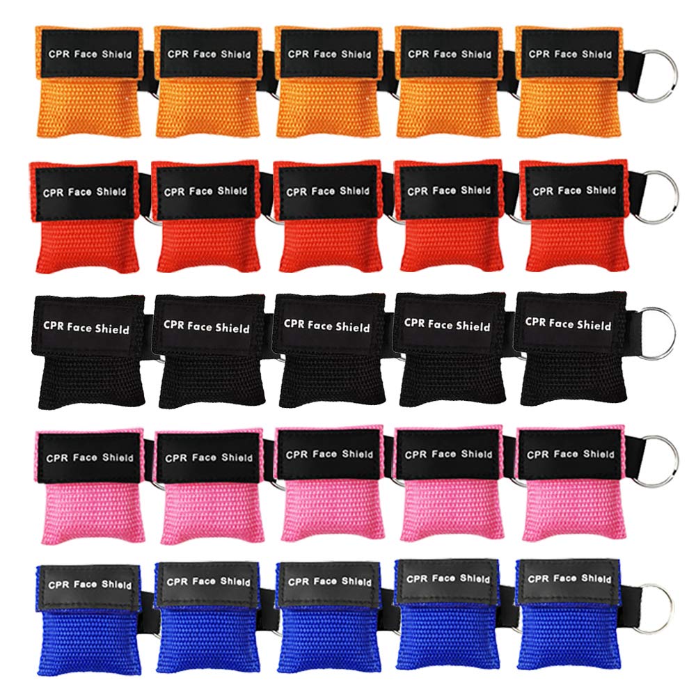 maschera cpr per portachiavi