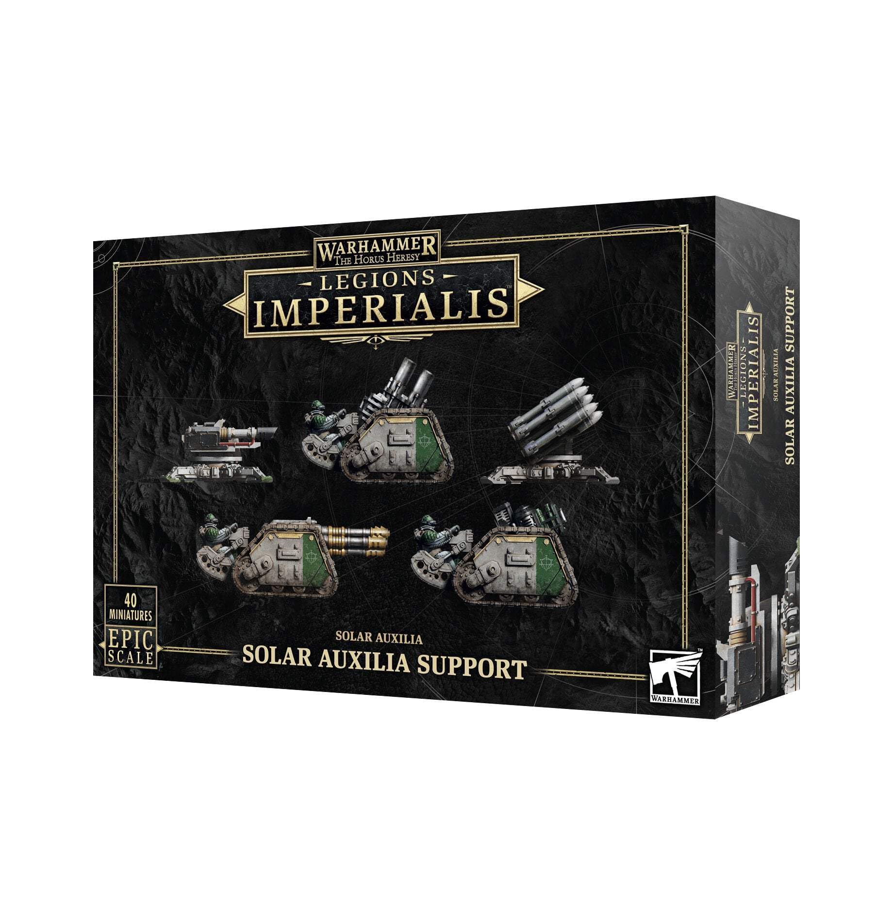 Warhammer Games Workshop Legions Imperialis - Solar Auxilia: Support [EPIC SCALE], Grey