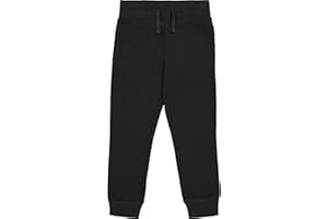 Nautica Boys Basic Fleece Jogger Sweatpants, Elastic Waistband with Drawstring Closure, Super Soft Cotton-Blend
