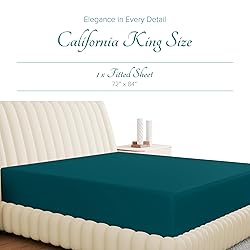 Carressa Linen 100% Cotton Cal King Size Fitted