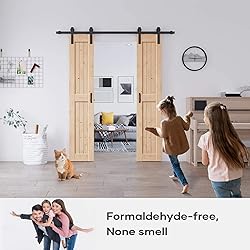 EaseLife 36in x 84in (Double 18in×84in Door) Barn