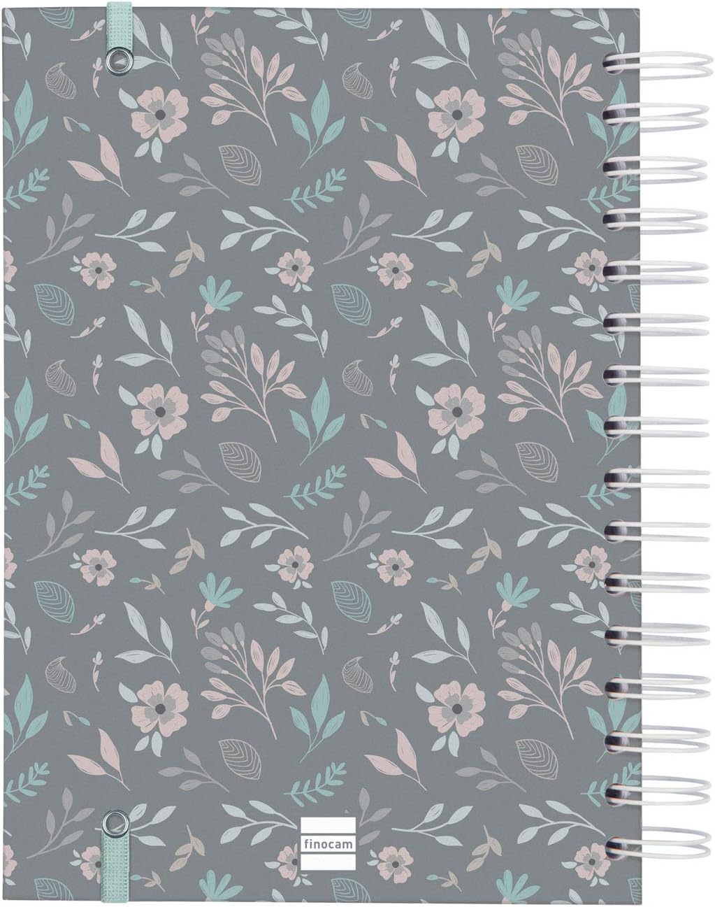 Finocam - Agenda 2020 1 Day Page Spiral You Floral Catalan, 1 day per page (sameb/dress). Compl - Image 4