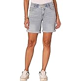 Democracy Women's Ab Solution Mid-Rise Roll Cuff 7" Shorts