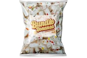 Jubes NOUGATS - 16 oz - Individually Wrapped Soft Fruity Nougats W/Bundle Bonanza Candy