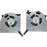 QUETTERLEE Replacement New CPU+GPU Cooling Fan for Lenovo Legion 5 Pro-16ACH6H R9000P Y9000P 2021 16-inch Gaming Notebook Series 5H40S20280 5H40S20277 DFSAL12E064860 FNKD DFSAL12E164860 FNKF DC10V Fan