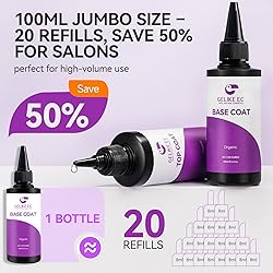 gelike ec Base Gel Top Coat Set: 2x100ml