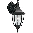 Designers Fountain Waterbury Outdoor Light Fixture, 14.25 Inch Exterior Wall Lantern Sconce for Front Door, Patio and Porch, 