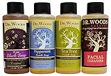 Dr. Woods Travel Trial Size Bottles Castile Body