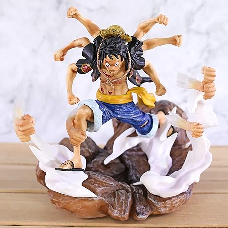 Amazon Co Jp アニメワンピースアニメワンピースフィギュアワンピースモンキー D ルフィpvcフィギュアコレクタブルモデルおもちゃ フィギュアワンピースフィギュア Diy 工具 ガーデン