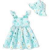 DeeFant Baby Girl Dress Newborn Girls Summer Boho Dresses Infant Sleeveless Flower Sundress Todddler Baby Clothes