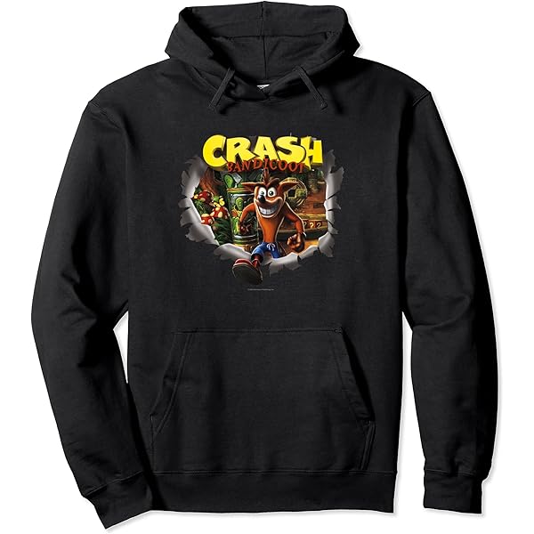 トップス CTHY CRASH OVERSIZE SWEAT SHIRT Amazon.com: Crash Bandicoot Vintage Island Breakthrough Game