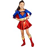 Rubies DC Comics Superheroes: Supergirl Costume Dress for Kids, Girl's Medium