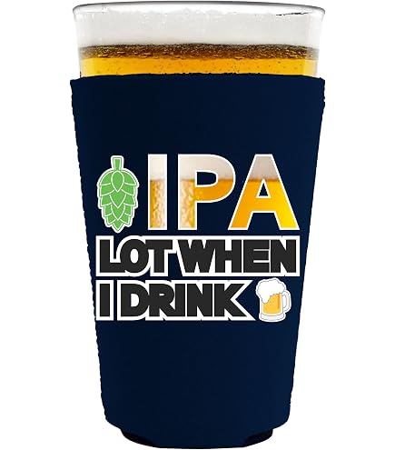 Portabicchieri Neoprene Funny Joke - Confezione Da 10 Per Pinte Da 473ml - Foto 10