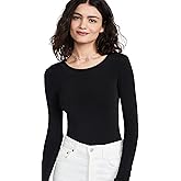 Wolford Berlin Body For Women Long Sleeve Seamless Bodysuit With Crew Neck Shiny Finish And Soft Cotton Blend Interior