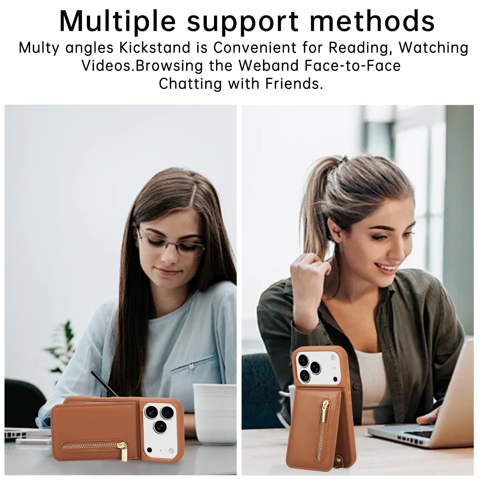 Jcxtrombulous Crossbody Wallet Case for iPhone 17