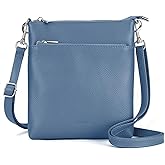 befen Genuine Leather Small Crossbody Purses for Women Travel Cross Body Bags Lightweight with Adjustable Shoulder Strap