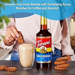 Holiday Syrup Flavors - Gingerbread, Pumpkin