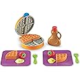 Learning Resources New Sprouts Waffle Time, Pretend Play Food Set, Kids Play Food Set, Play Food, Learning Toys, 14 Piece Set, Ages 18 mos+
