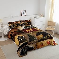 Rustic Farmhouse Bedding Comforter Sets Queen