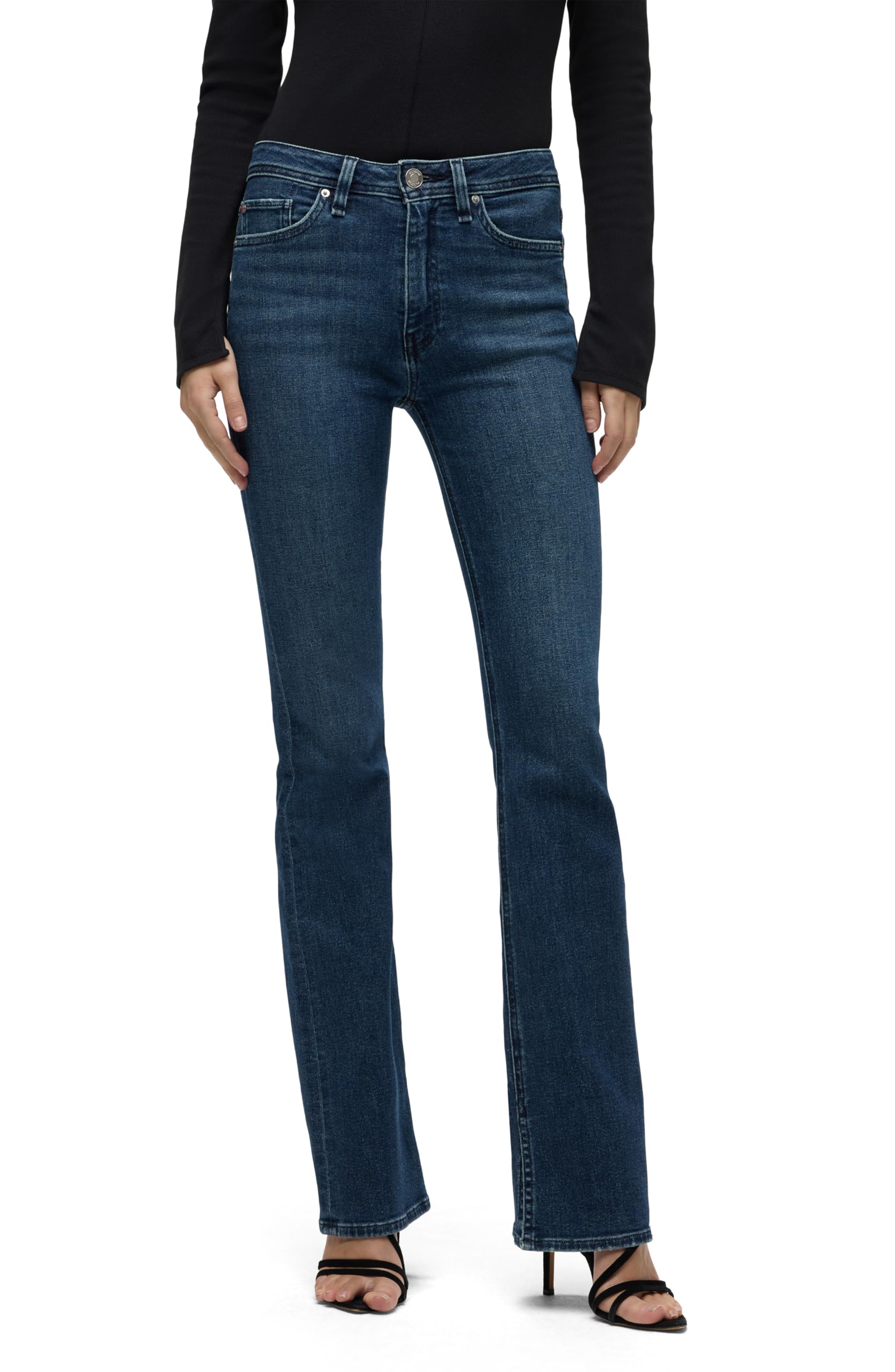 Hudson Women’s Barbara High Rise Bootcut Jean, Olympia, 23