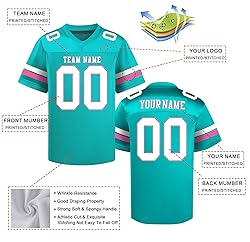 Custom Football Jersey Personalized