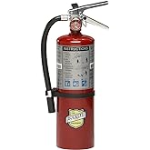 Buckeye 10914 ABC Multipurpose Dry Chemical Hand Held Fire Extinguisher with Aluminum Valve and Wall Hook, 5 lbs Agent Capaci