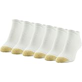 GOLDTOE Women's Sport Cushion No Show Socks, 6-Pairs